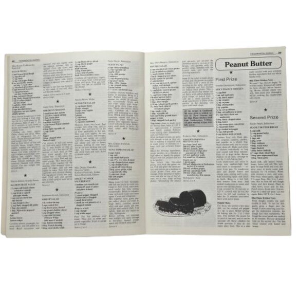 Vintage 1980s Edmonton Journal Reader Favorite Recipes Cookbook Alberta Newspape - Picture 10 of 16